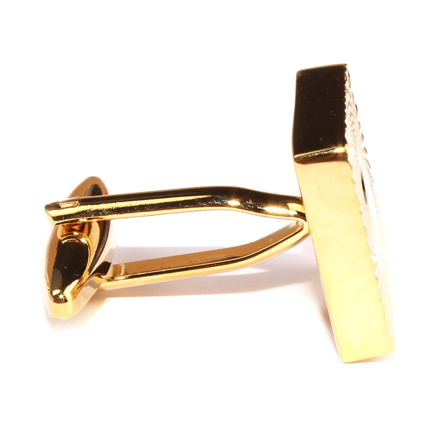 Mr. Bond Gold Cufflinks