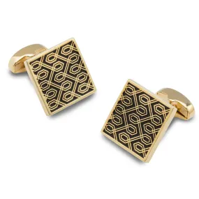 Mr Torrance Gold Cufflinks