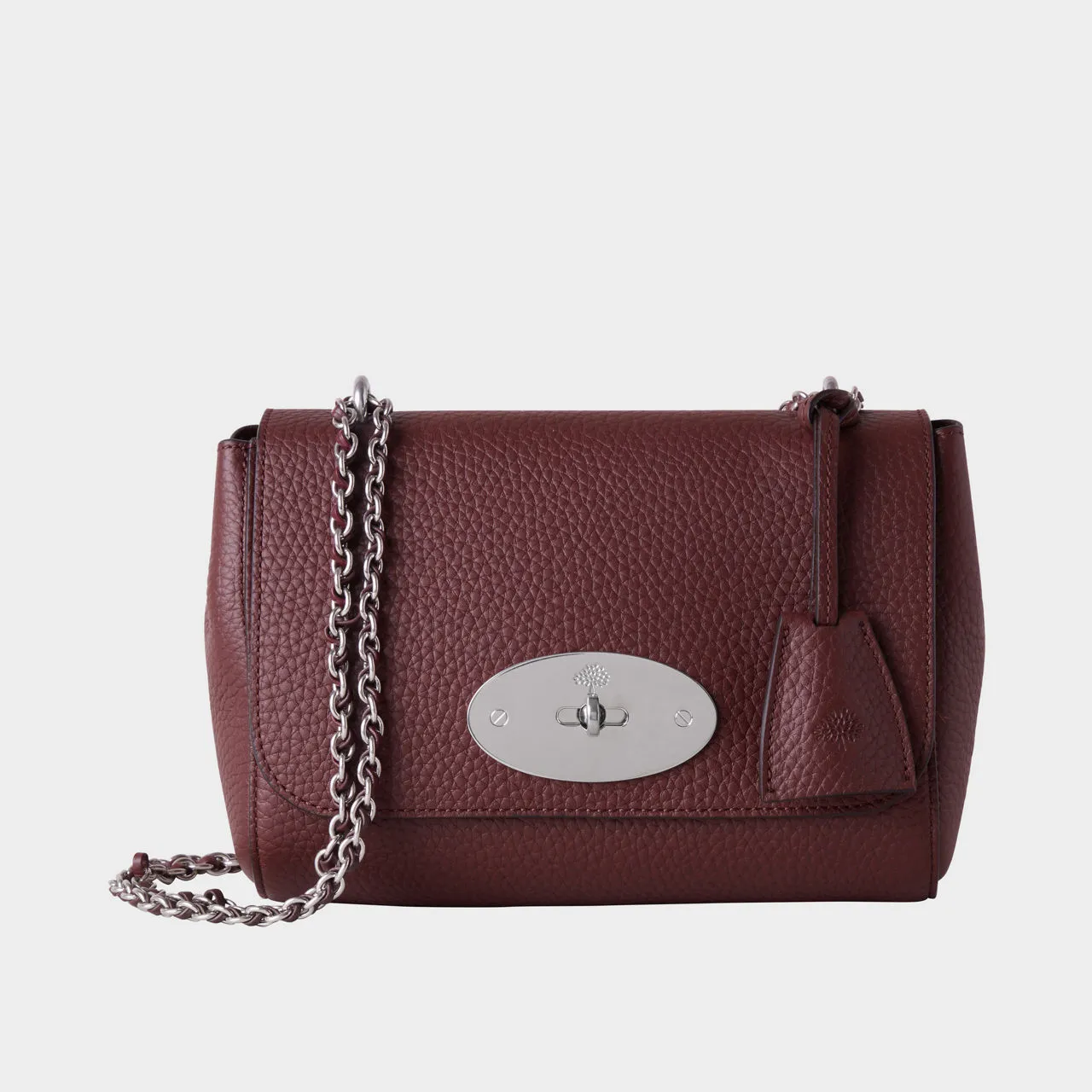 MULBERRY Lily Shoulder Bag - Black Cherry