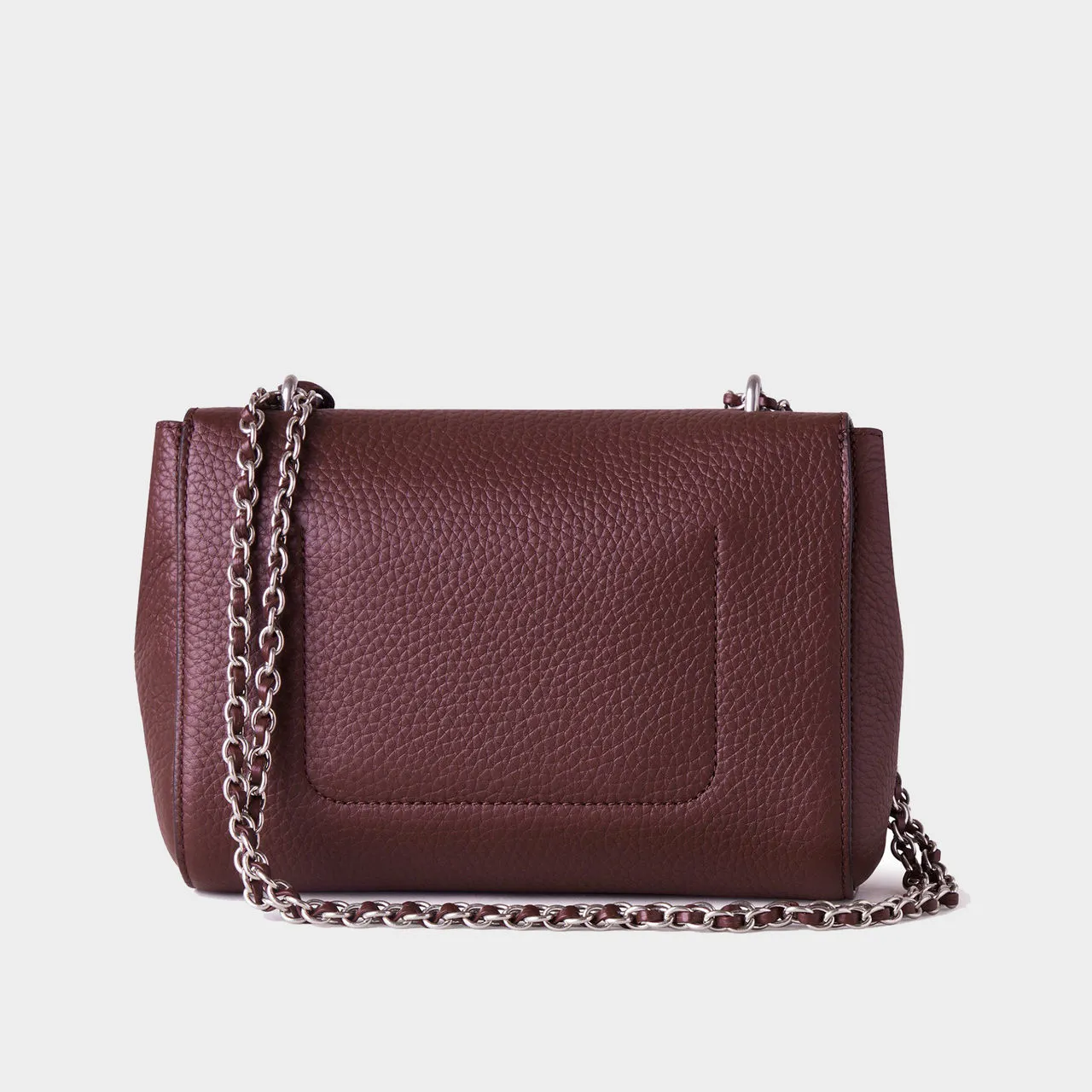 MULBERRY Lily Shoulder Bag - Black Cherry