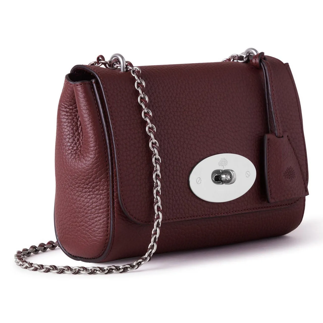 MULBERRY Lily Shoulder Bag - Black Cherry