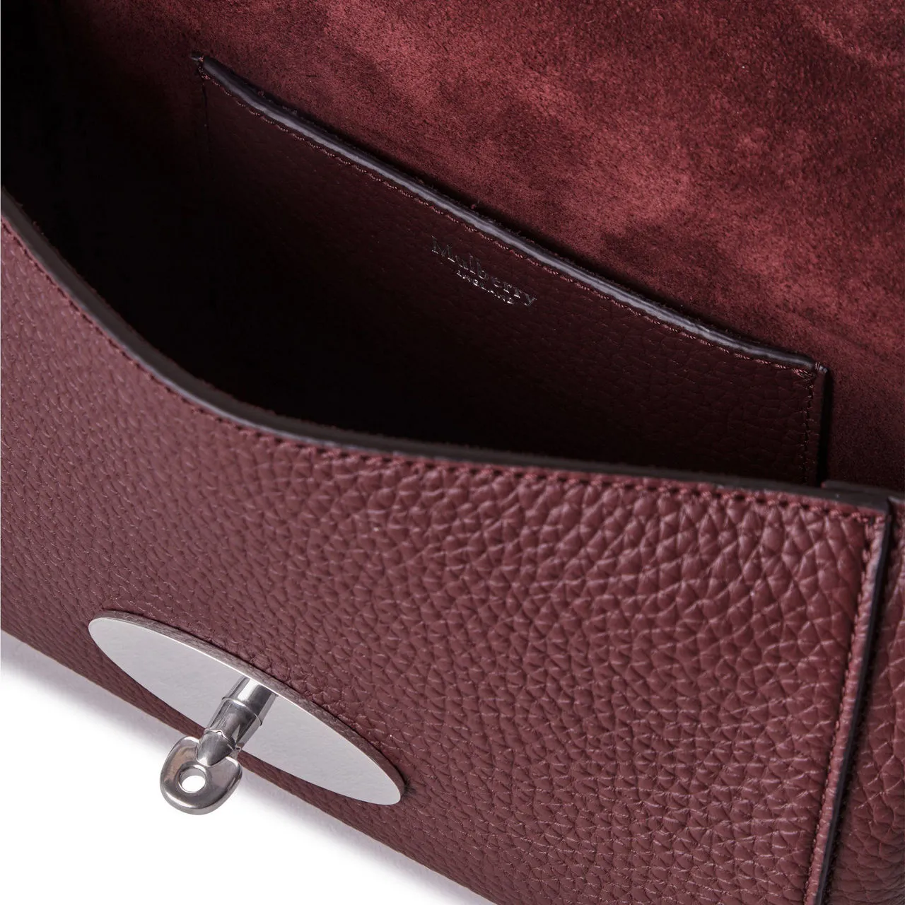 MULBERRY Lily Shoulder Bag - Black Cherry