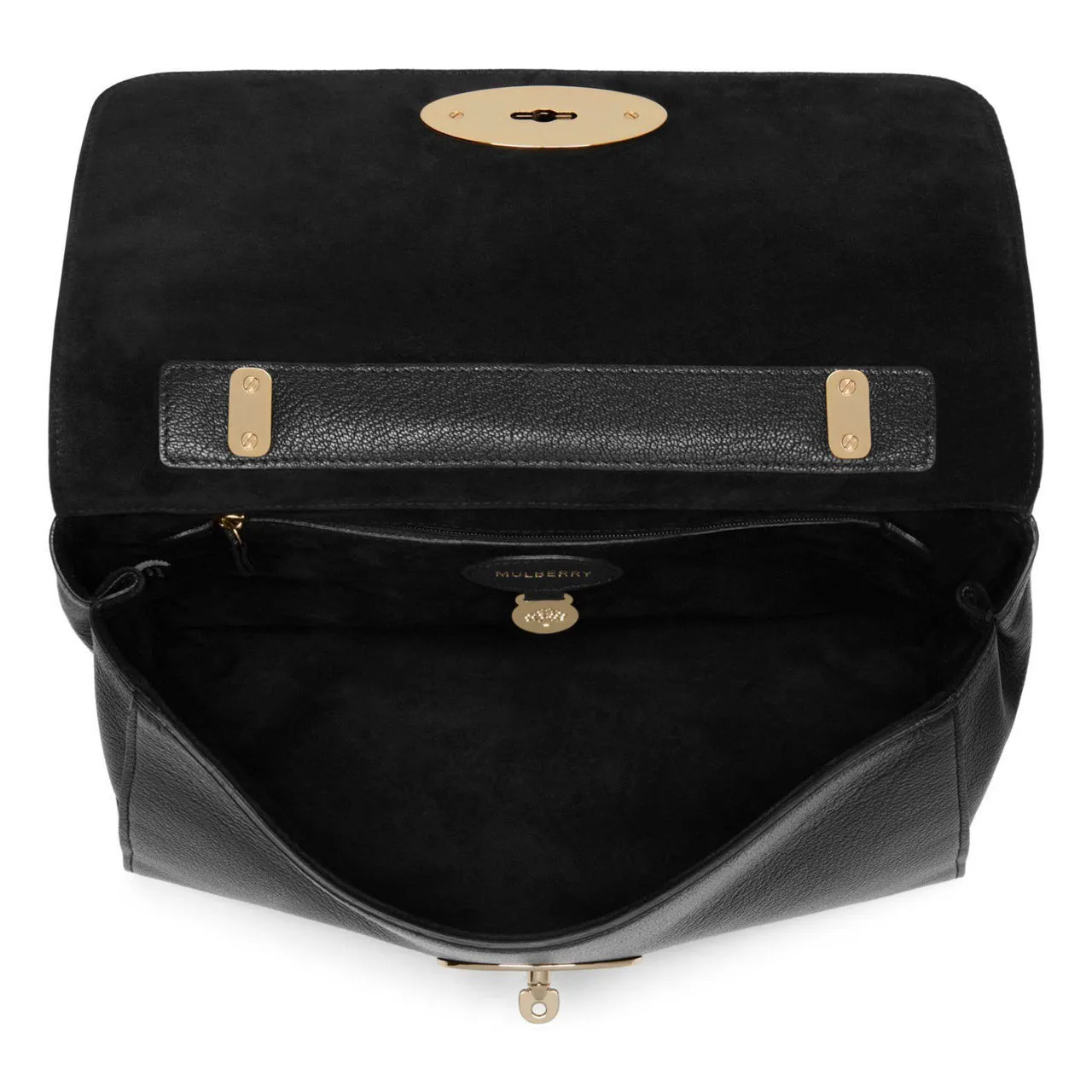 MULBERRY The Sustainable Edit Lily Medium Shoulder Bag - Black