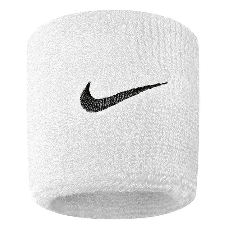 NIKE SWOOSH WHITE WRISTBAND