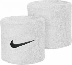 NIKE SWOOSH WHITE WRISTBAND