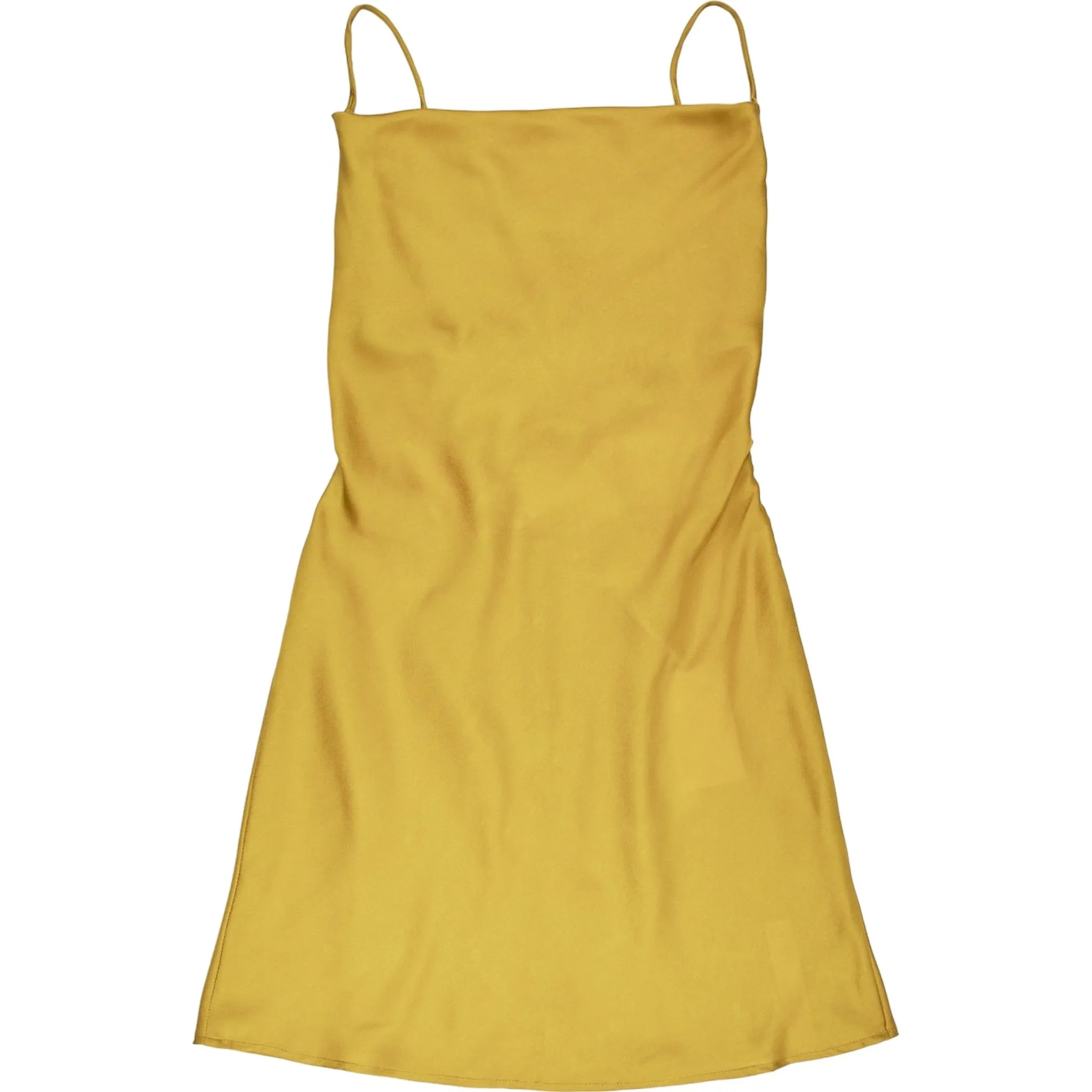 Omnes Gold Recycled Polyester Dress