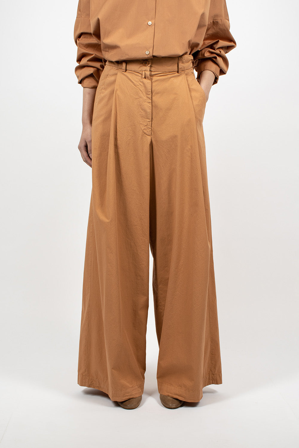 Oversized Suit Trouser Rust