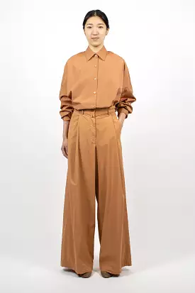 Oversized Suit Trouser Rust