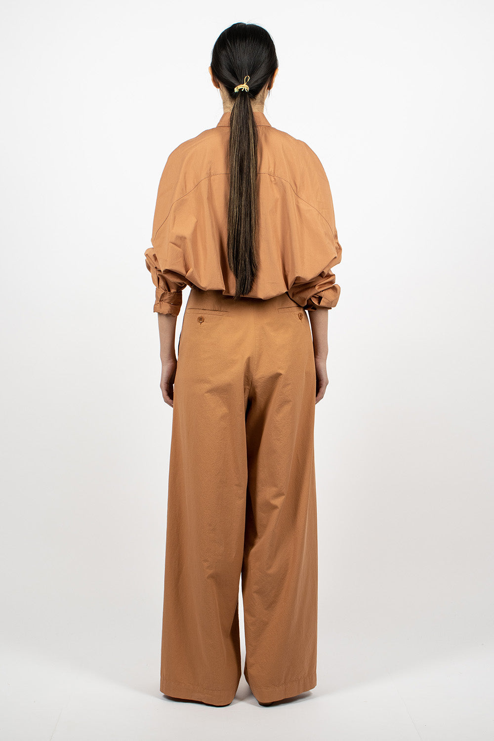 Oversized Suit Trouser Rust