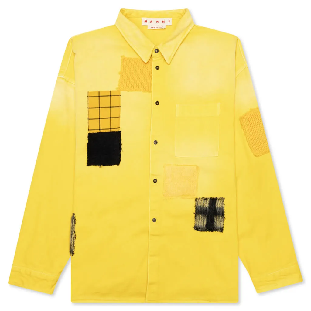 Patchwork Shirt - Maize