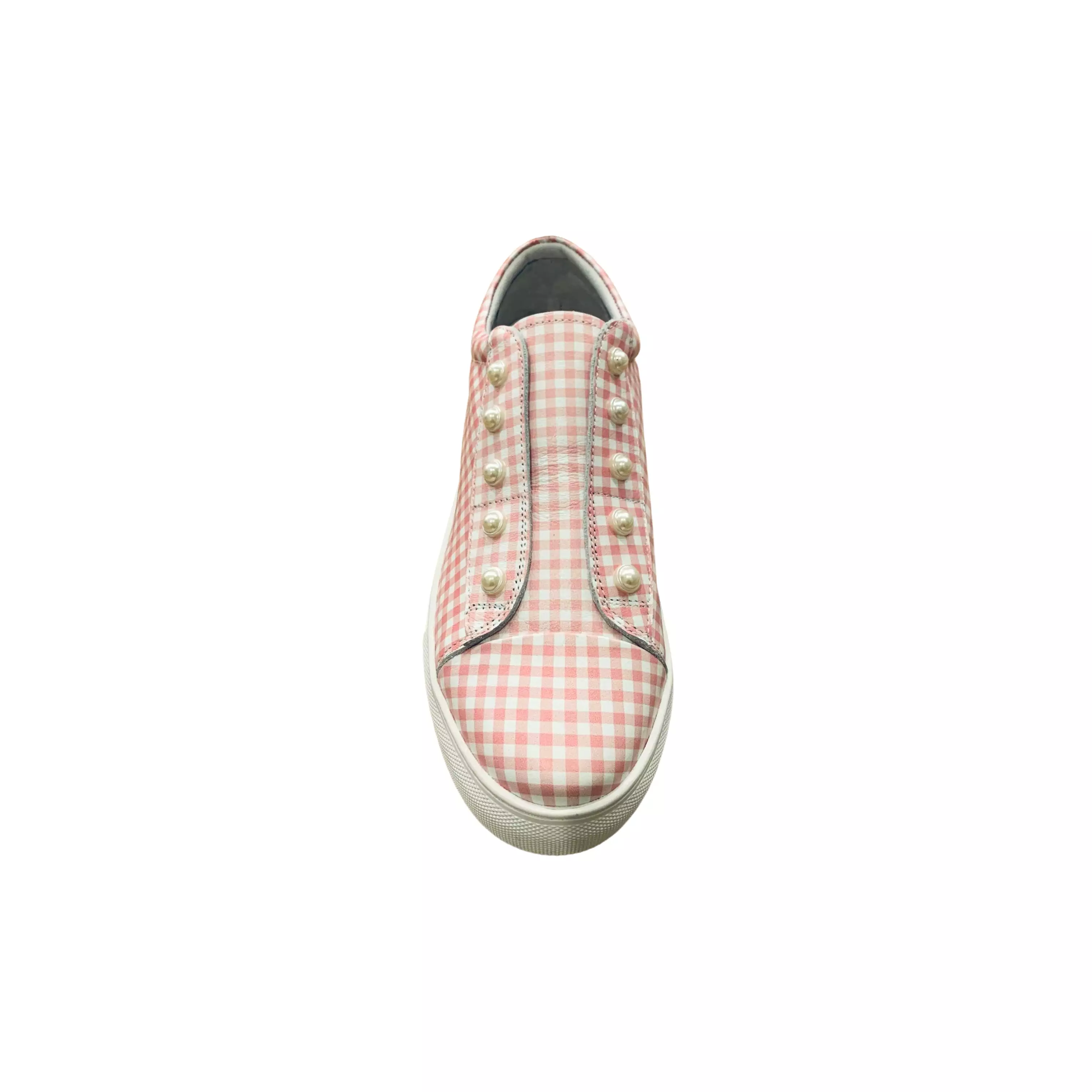 Pearla Pink Tartan Sneaker