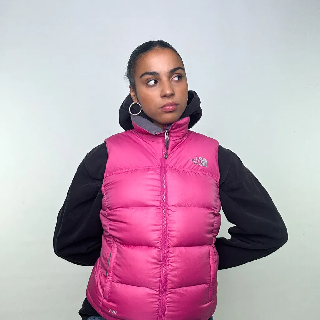 PINK Y2KS THE NORTH FACE PUFFER JACKET COAT GILET (