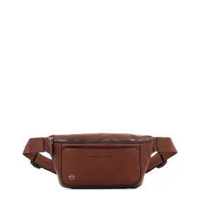 Piquadro - Belt bag Black Square - CA2174B3 - CUOIO