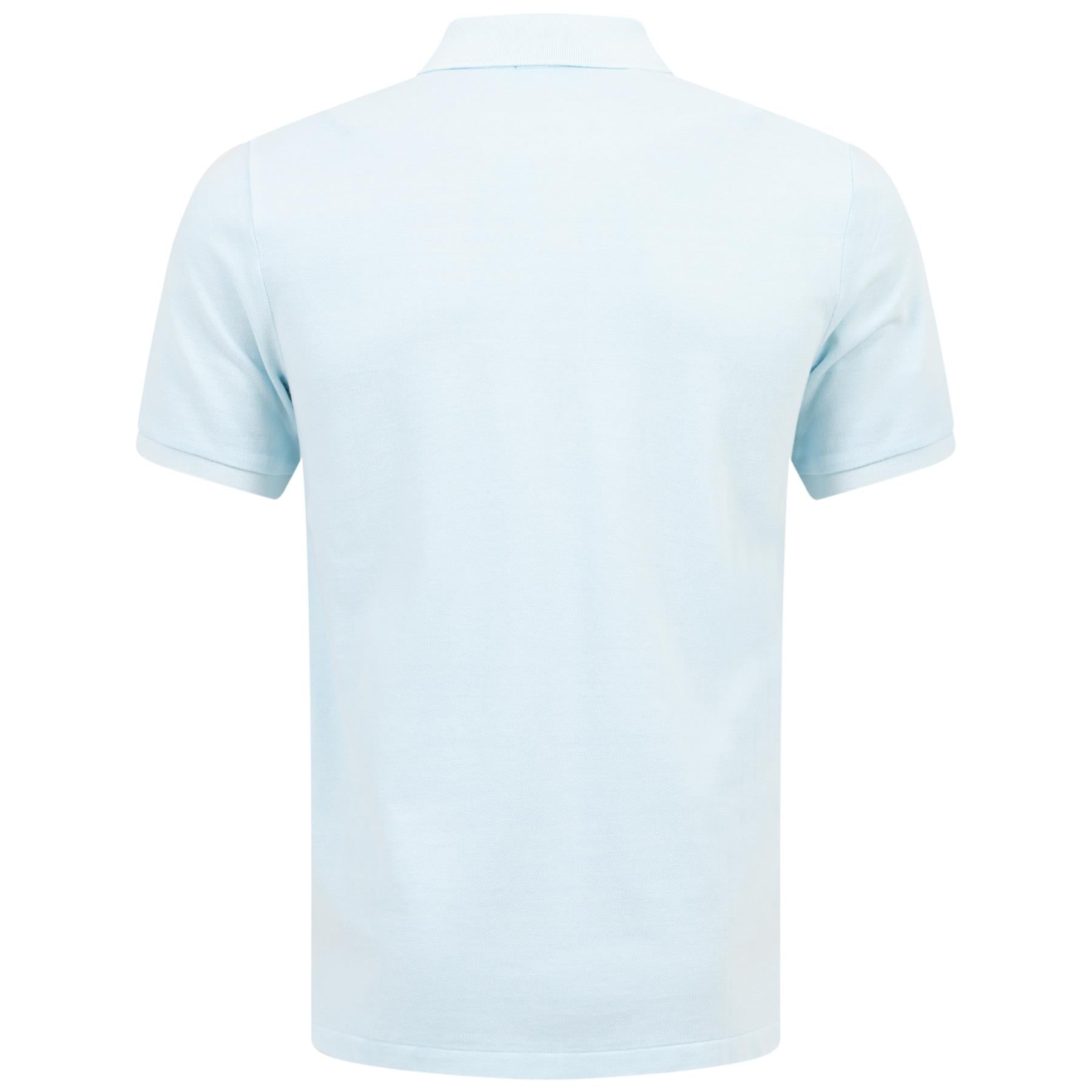 Polo Golf Classic Fit Cotton Knit Polo Sky Blue - SU24