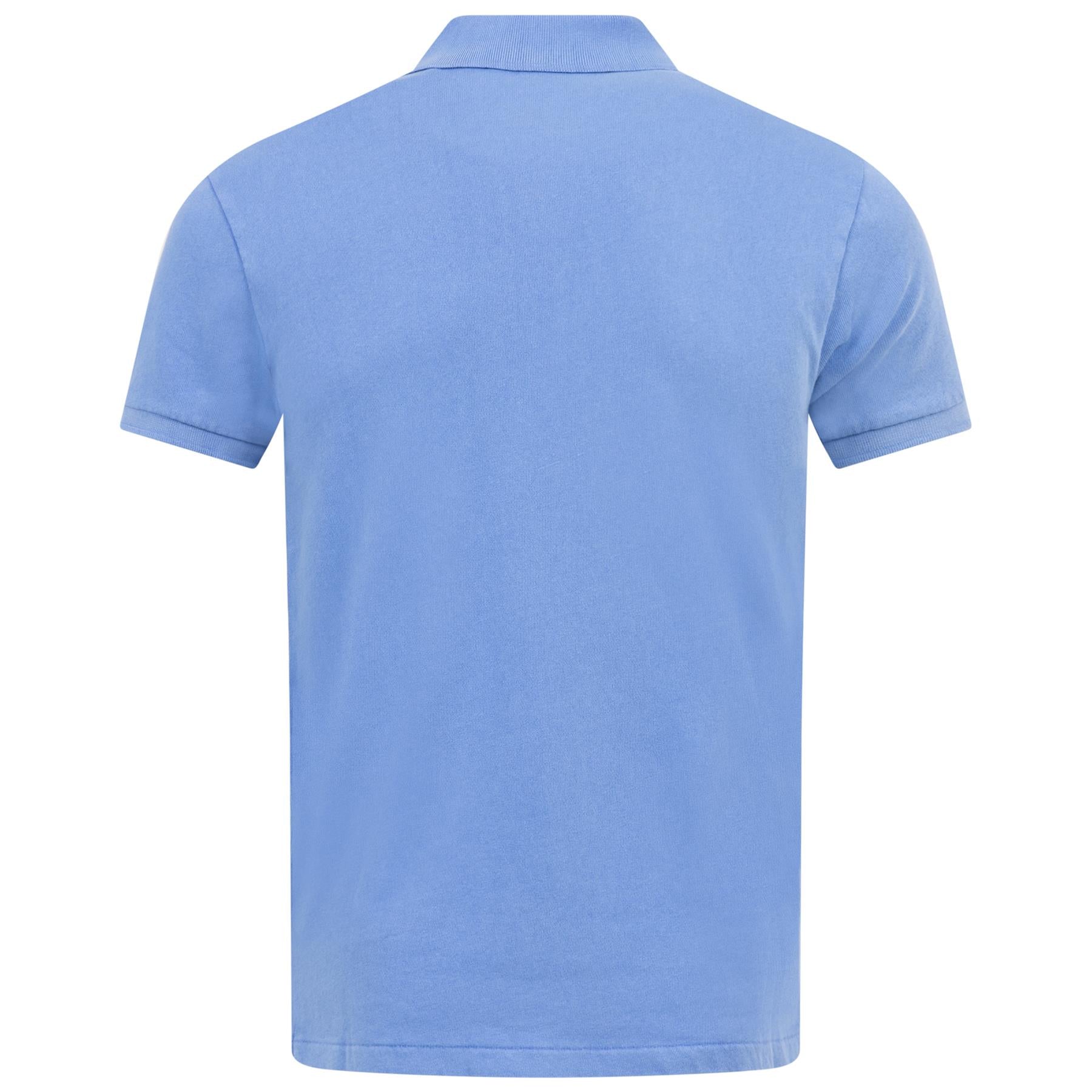 Polo Golf Slim Fit Cotton Knit Polo Harbour Island Blue - SU24