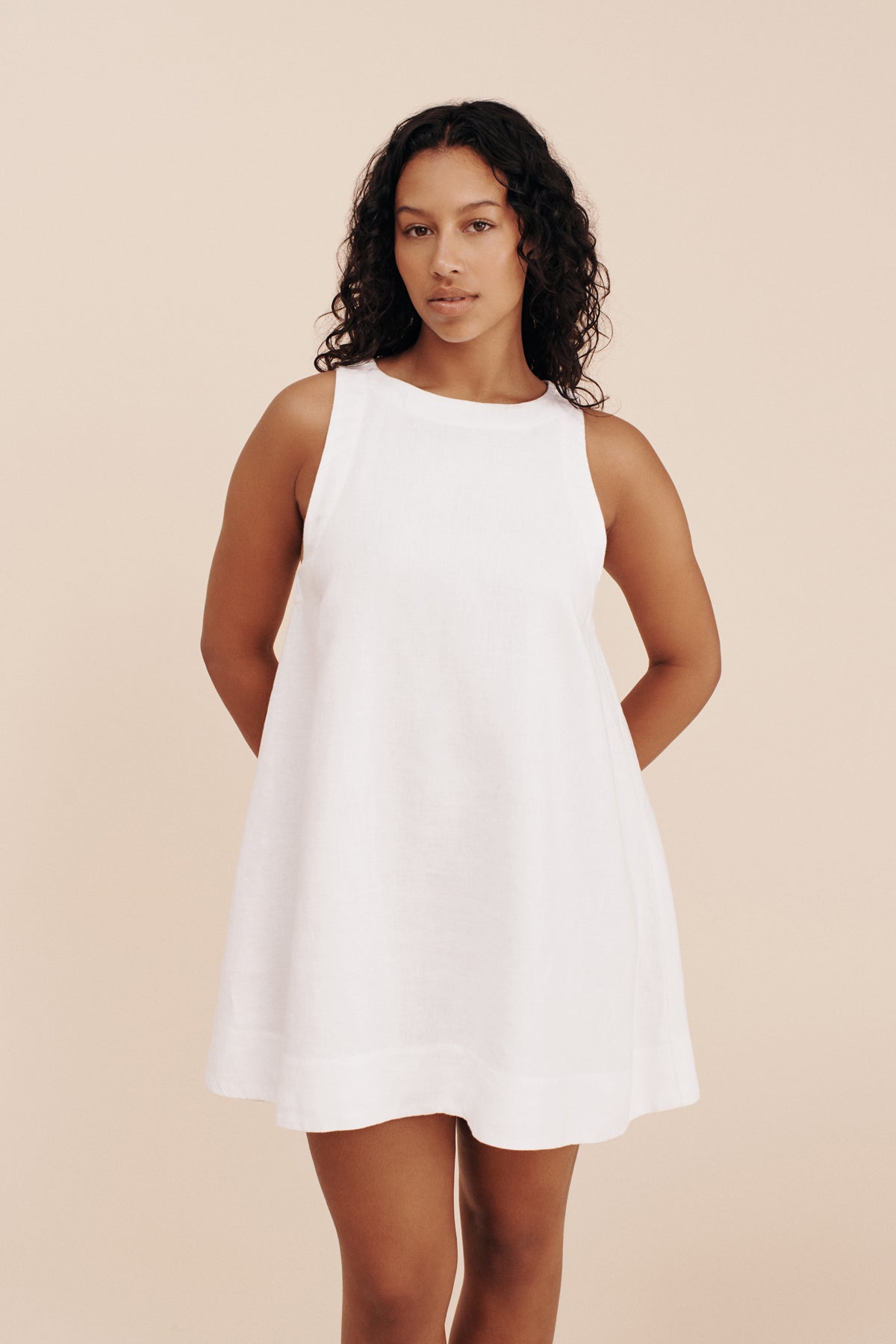 POPPY DRESS - IVORY