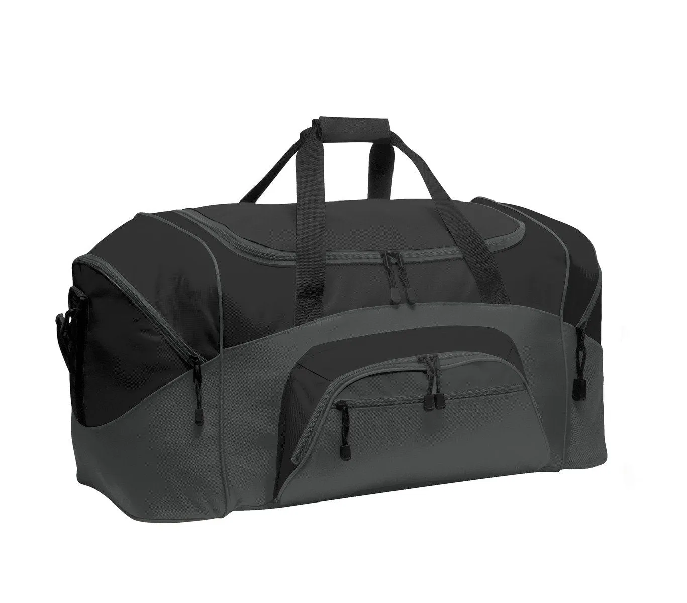 Port Authority - Standard Colorblock Sport Duffel BG99 Black/Dark Charcoal