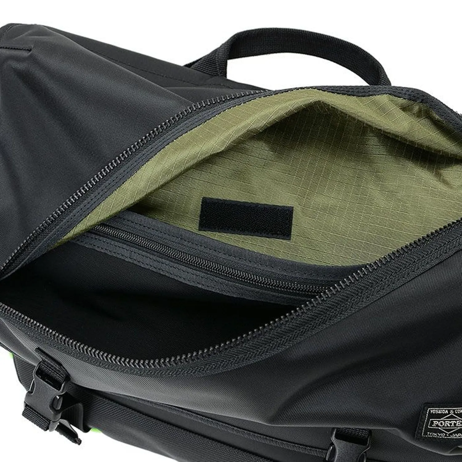 Porter Things Messenger Bag Black