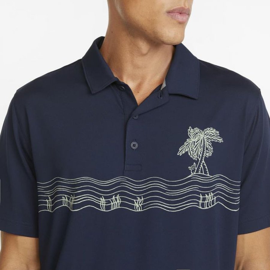 Puma CLOUDSPUN Oasis Men's Golf Polo