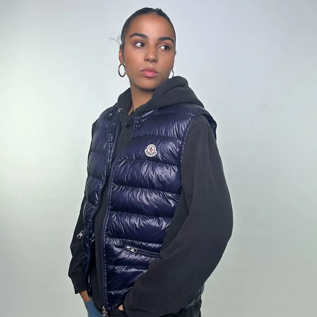 Purple y2ks Moncler Puffer Jacket Coat Gilet (L)