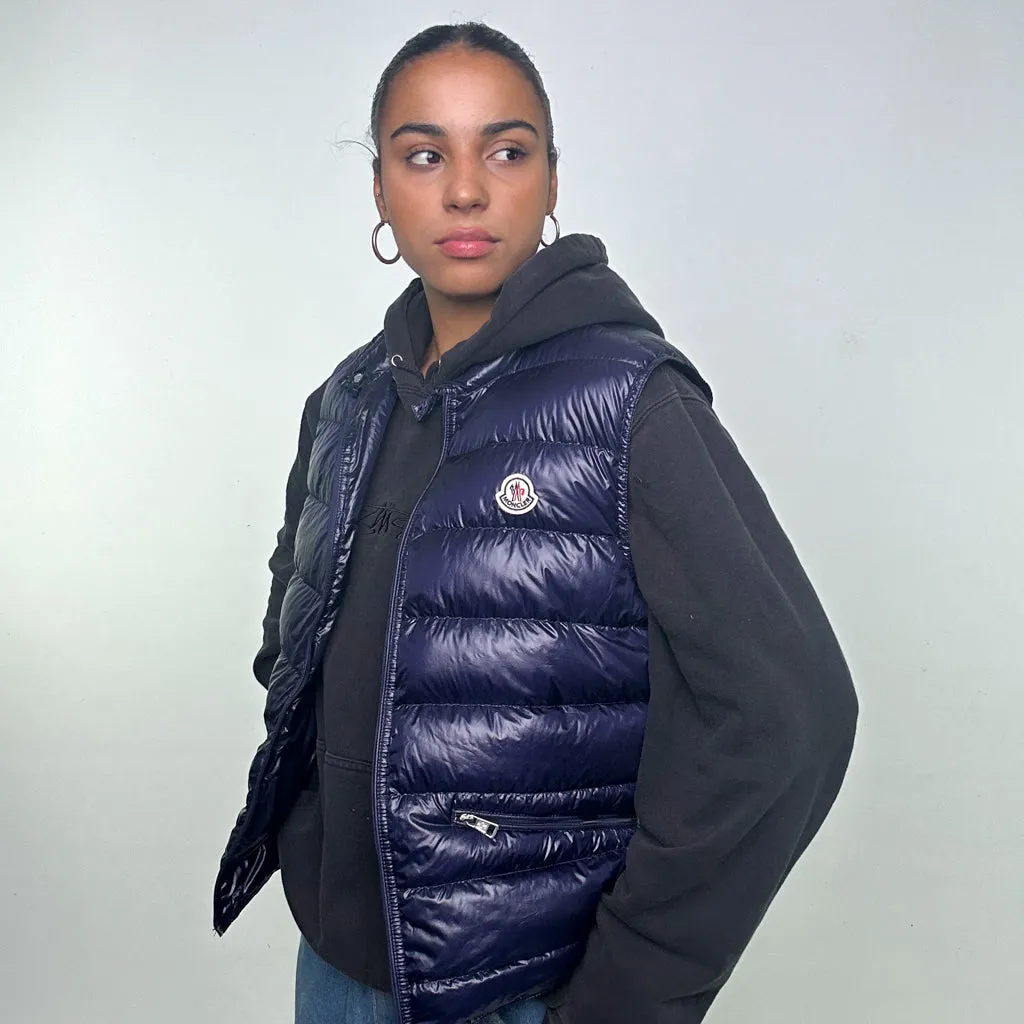 Purple y2ks Moncler Puffer Jacket Coat Gilet (L)