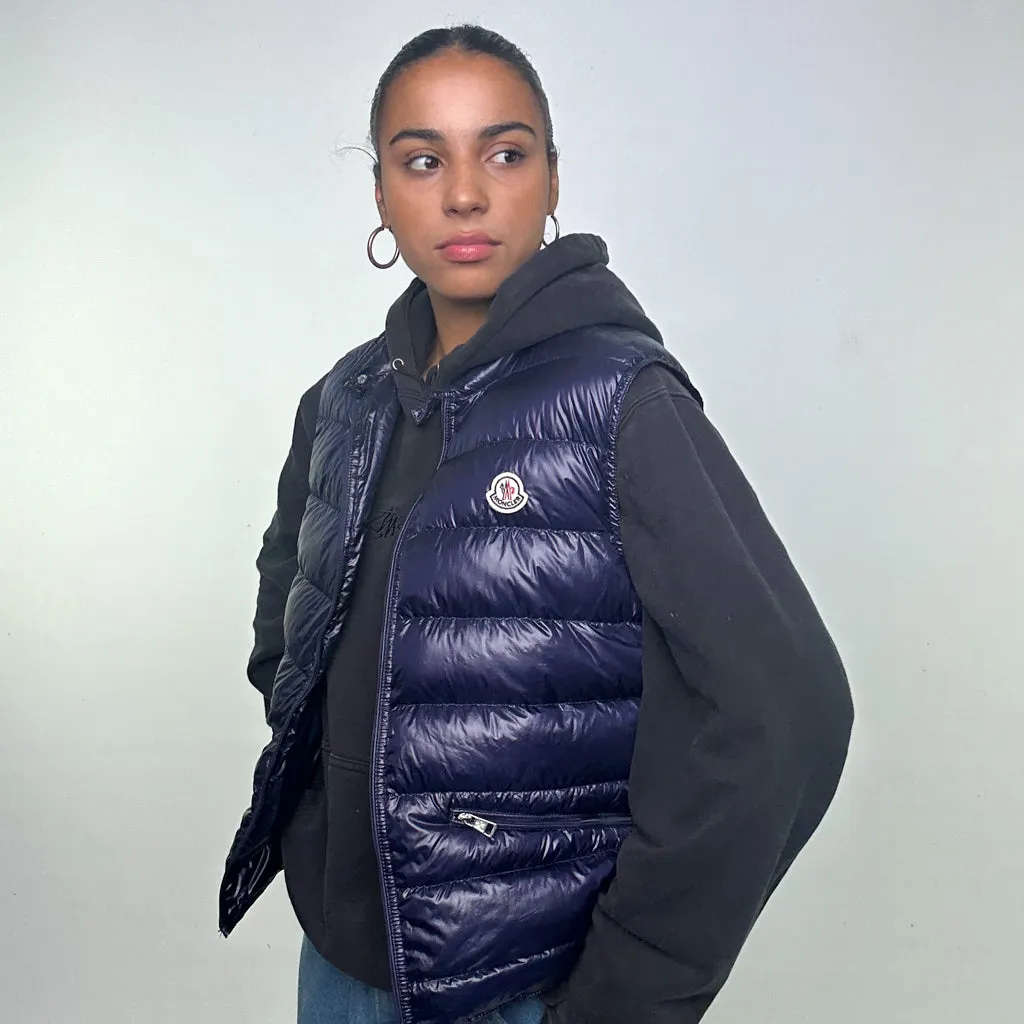 Purple y2ks Moncler Puffer Jacket Coat Gilet (L)