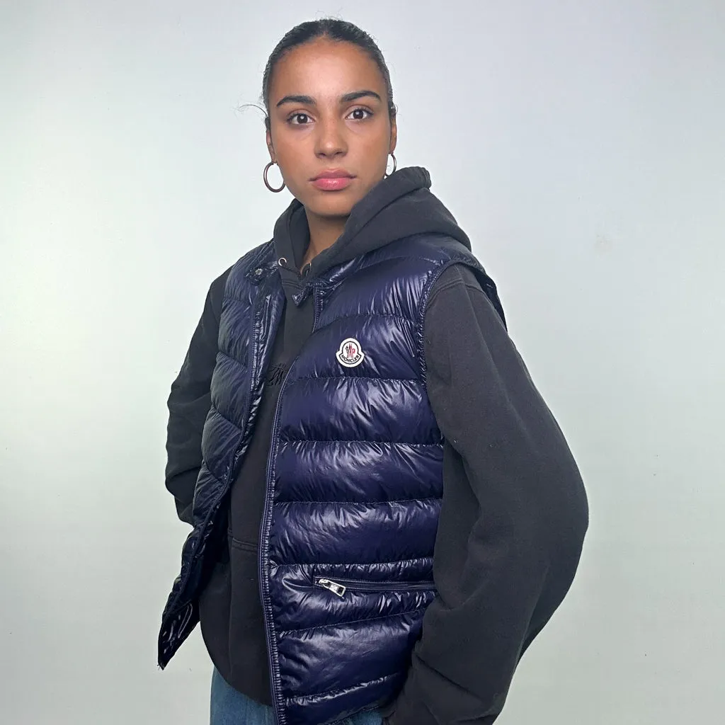 Purple y2ks Moncler Puffer Jacket Coat Gilet (L)