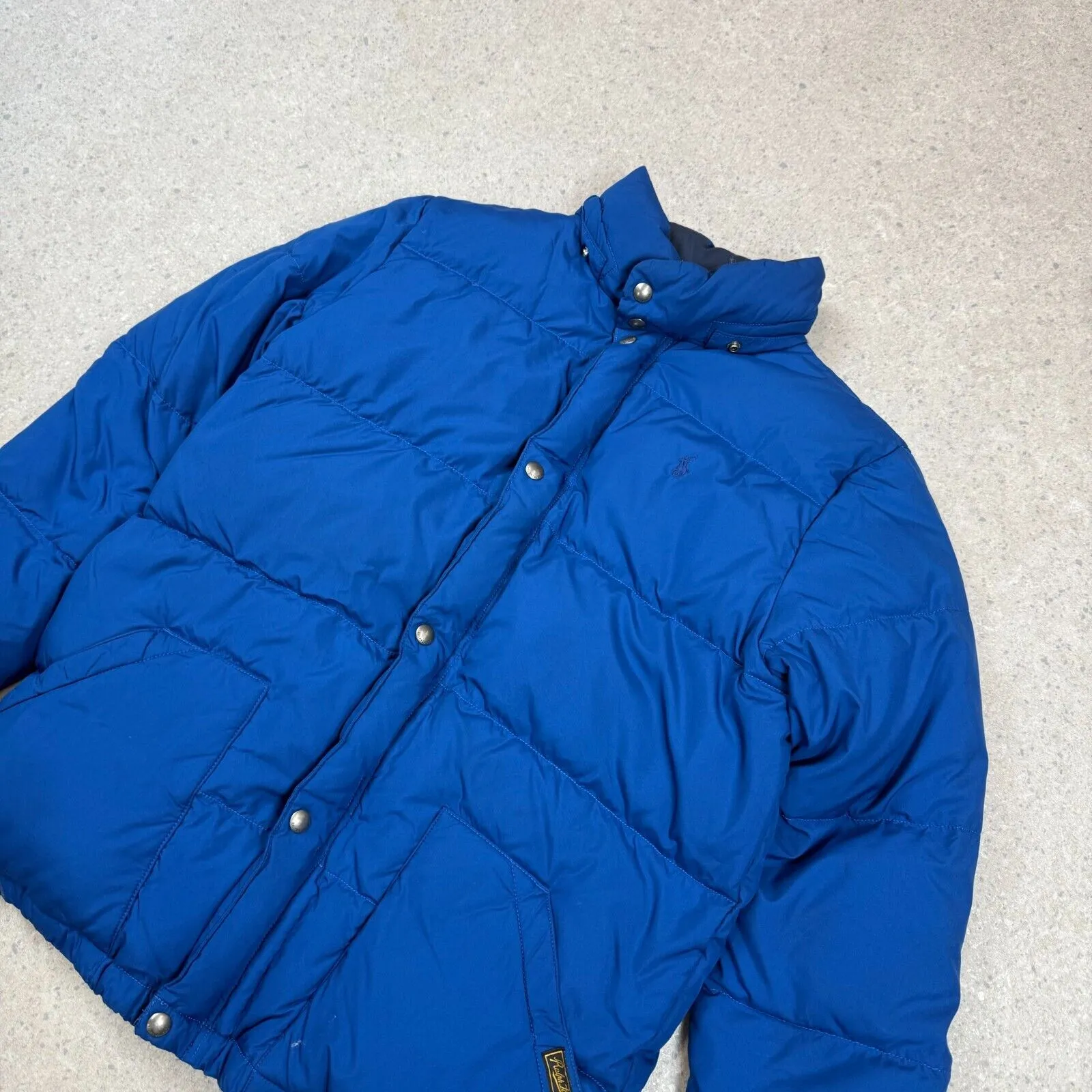 Ralph Lauren Puffer Jacket XL Womens Blue Colourway