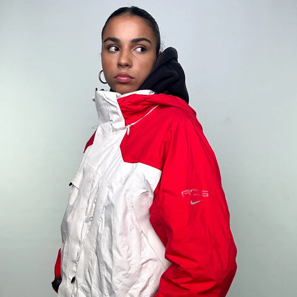 Red 90s NIKE ACG Storm-Fit Puffer Jacket Coat (L)