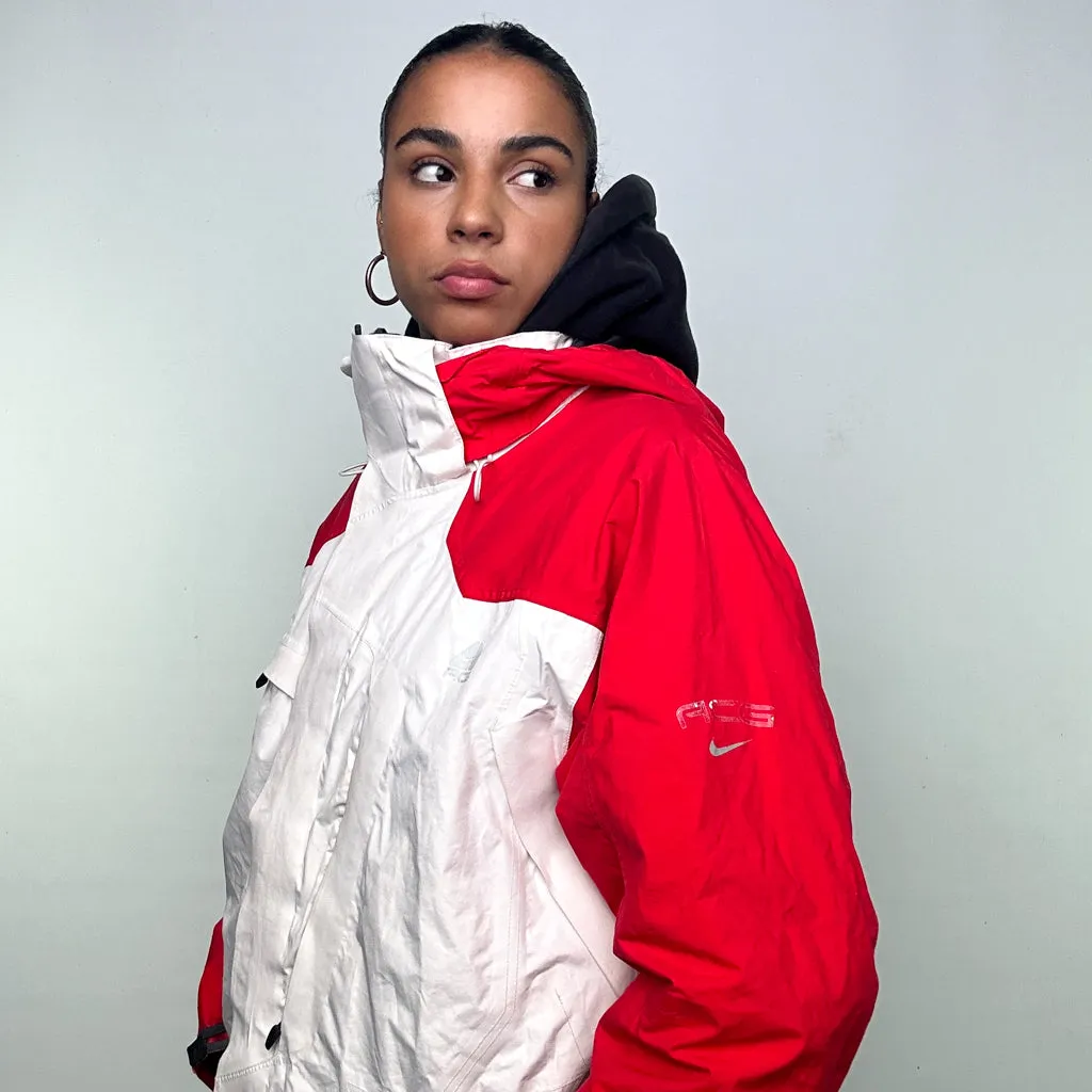 Red 90s NIKE ACG Storm-Fit Puffer Jacket Coat (L)