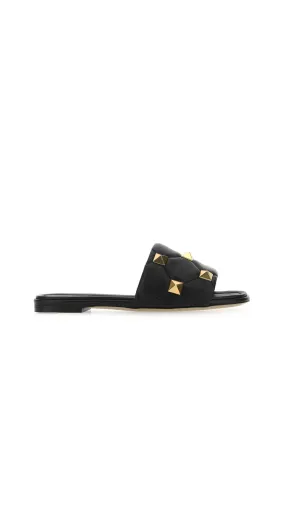 Roman Slippers - Black