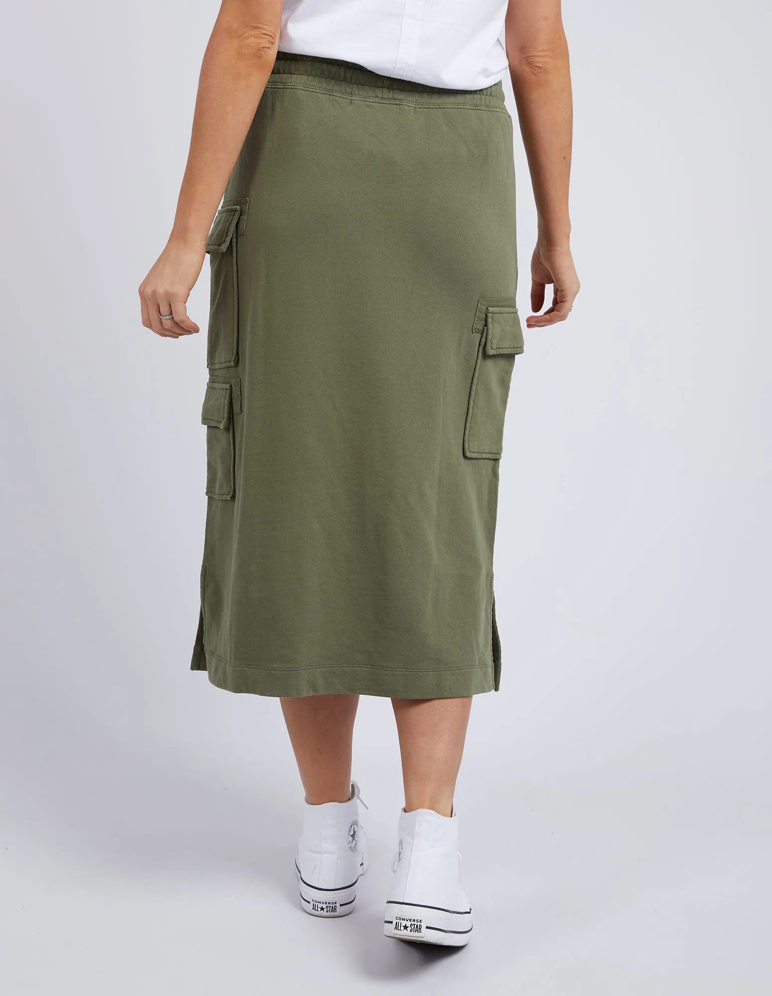 Sarah Cargo Skirt Khaki