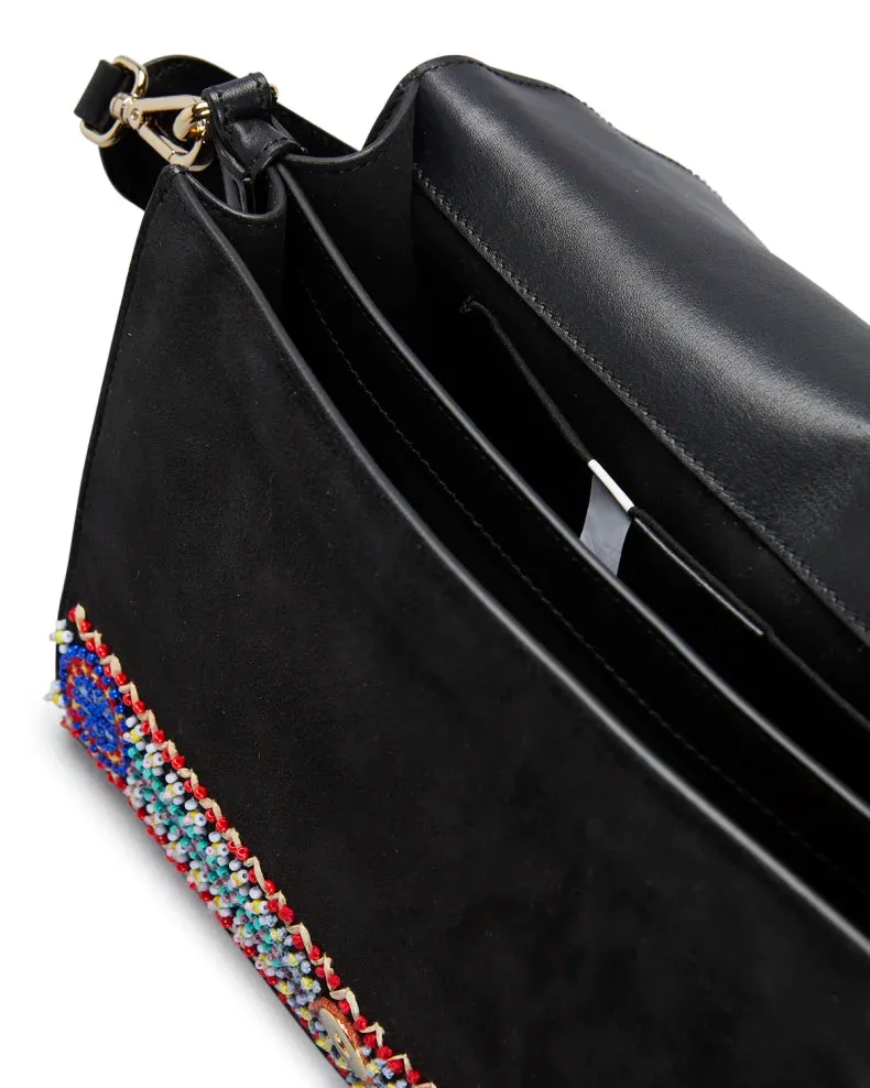 Shoulder Bag - Black/Multi