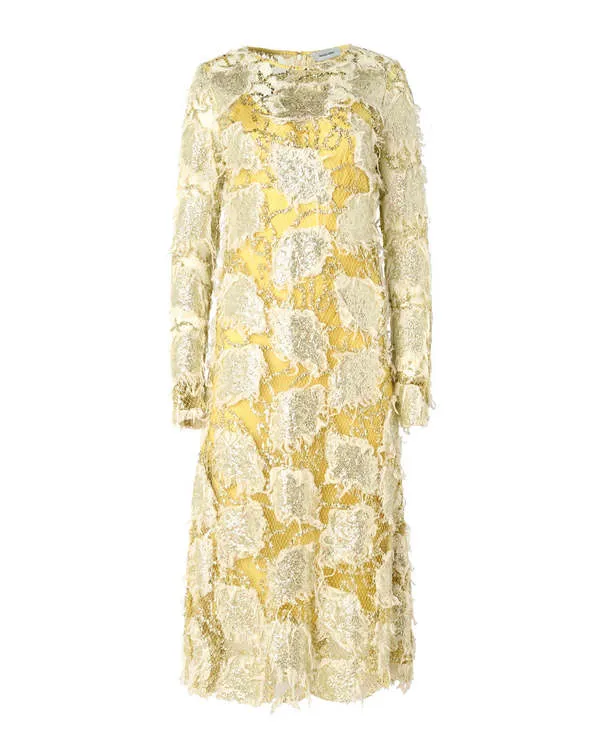 Silla Dress - Gold