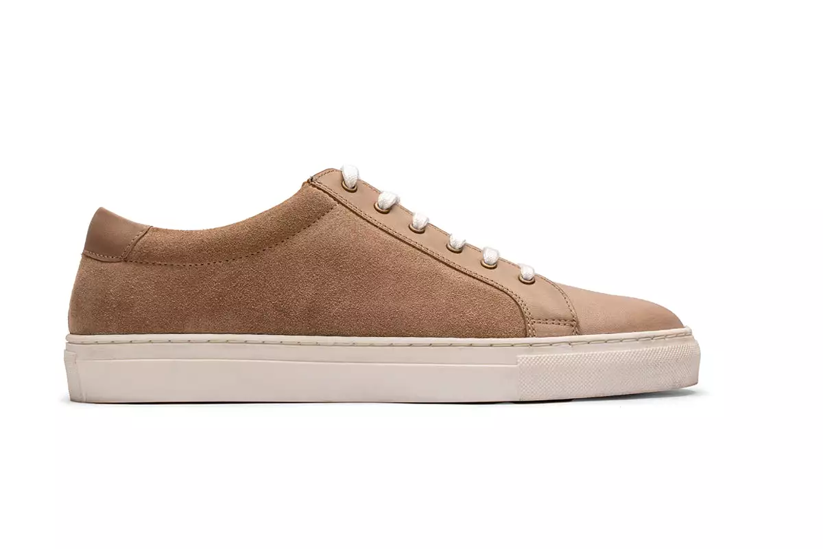 Smooth & Suede Combo Derby Sneaker/O