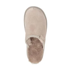 SOAY Men's beige sheep slippers