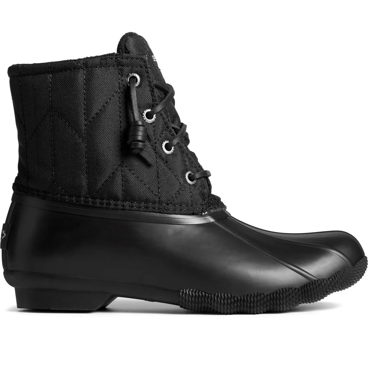 Sperry Saltwater SeaCycled RPET Nylon Boot Black