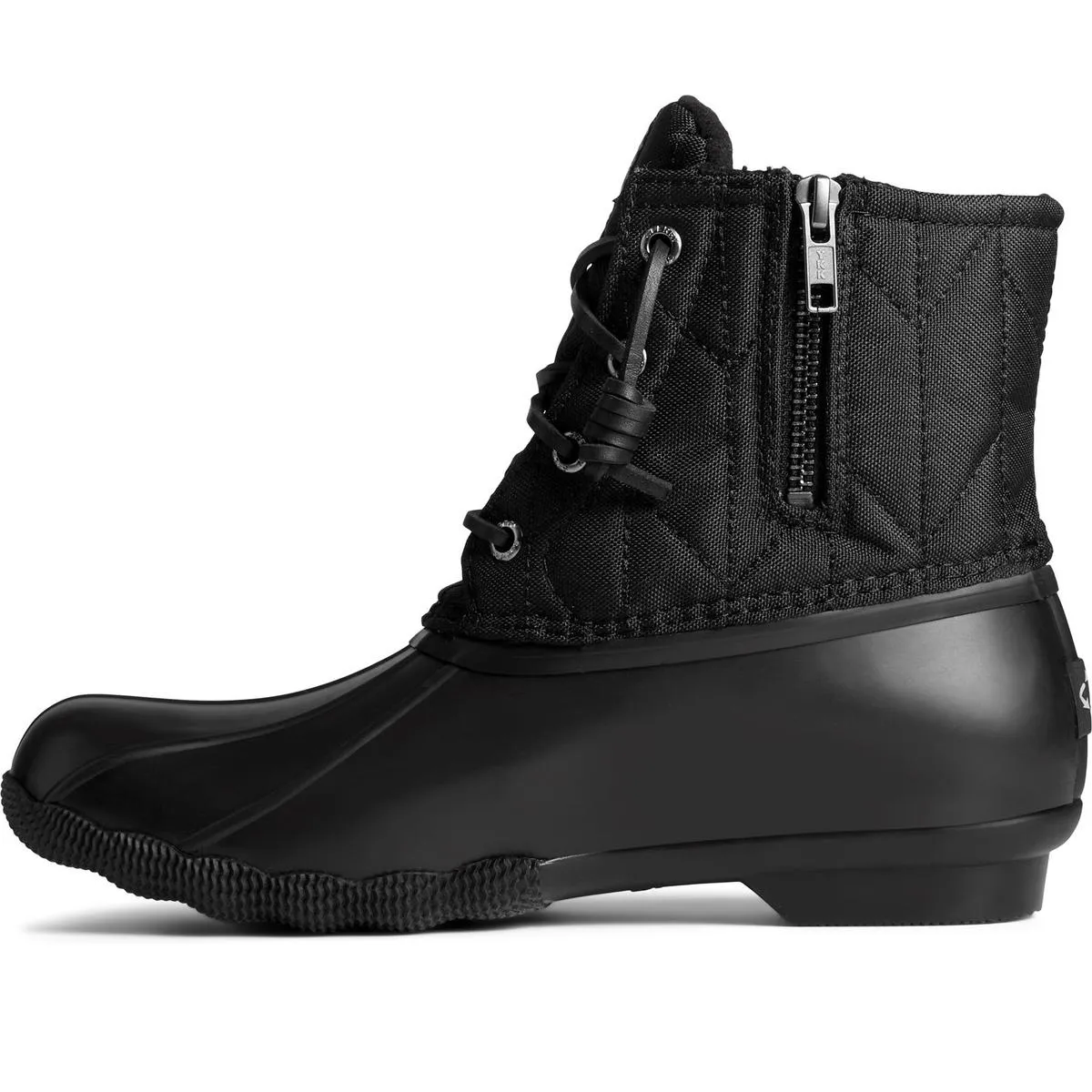 Sperry Saltwater SeaCycled RPET Nylon Boot Black