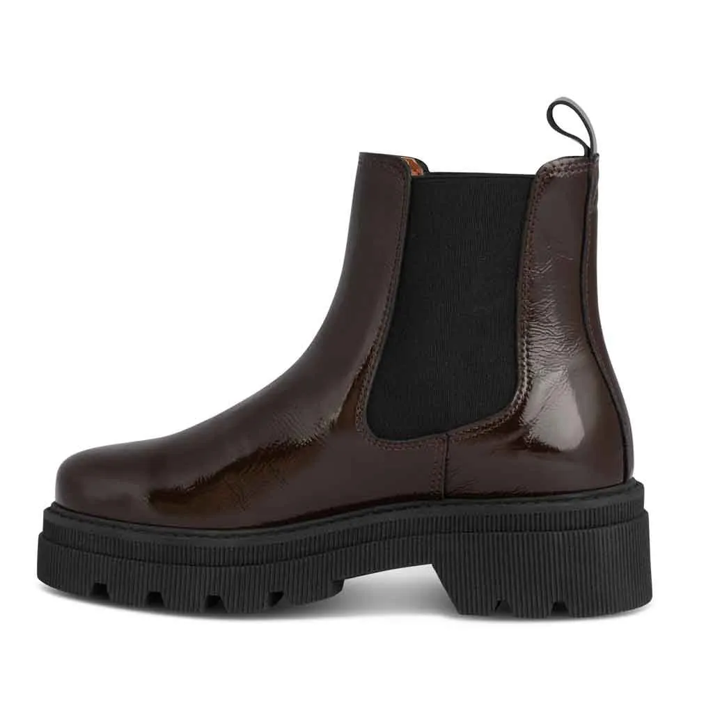 STB Sanna Patent Chelsea Boot