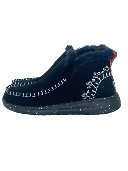 STIVALETTO DONNA NERO 40208 DENNY WOOL