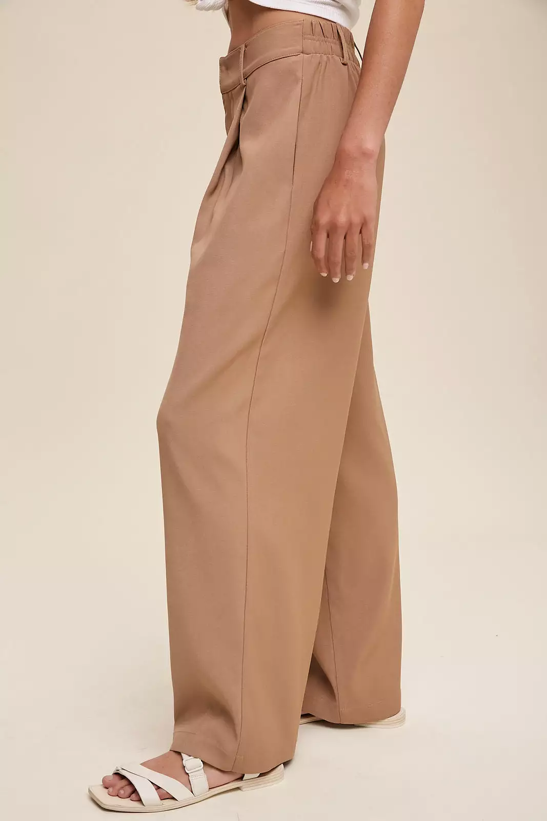 Straight Leg Trouser Pants