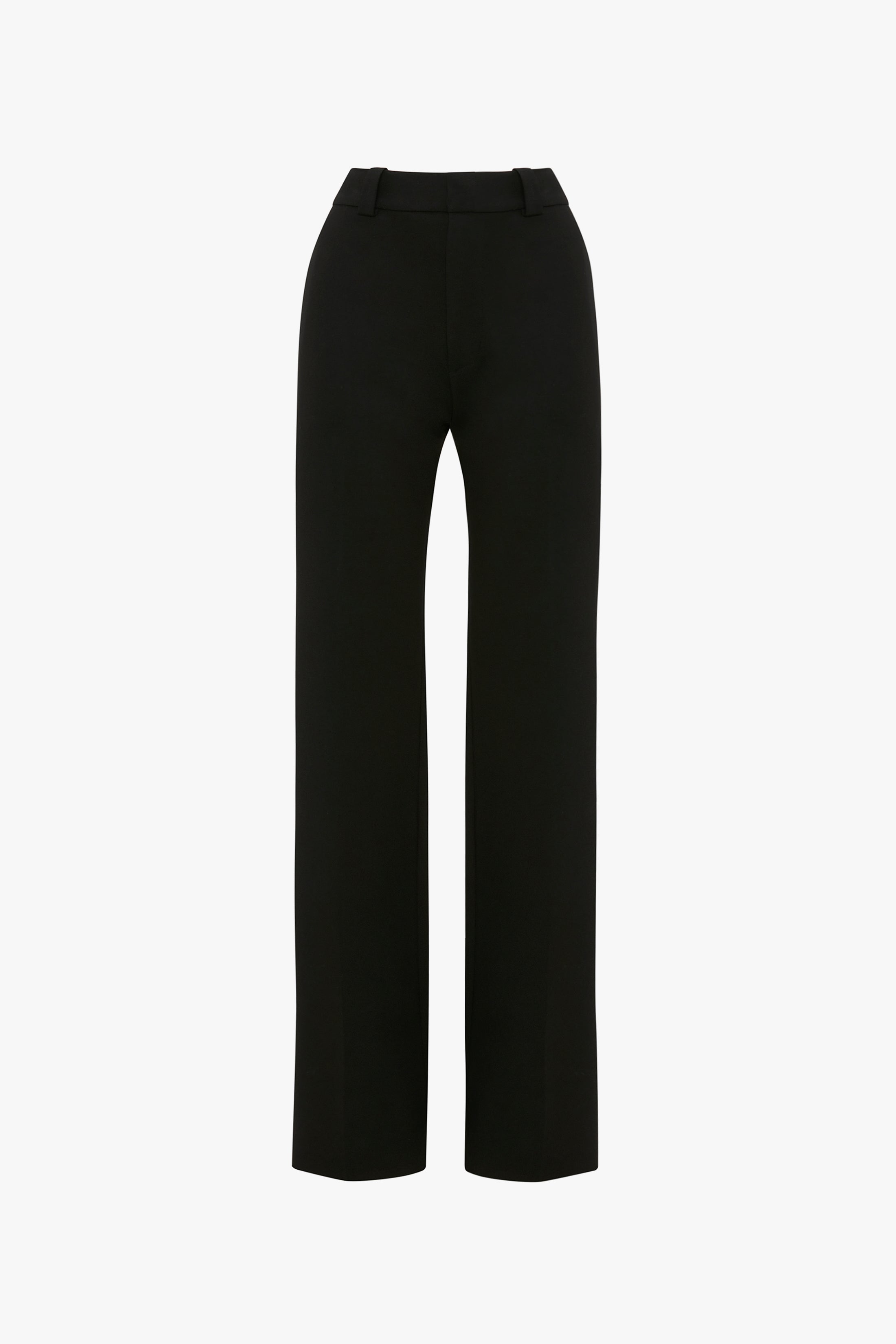 Tailored Straight Leg Trouser In Black