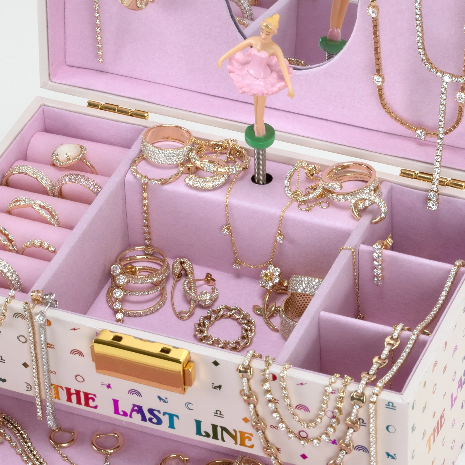 The Lily Ballerina Jewelry Box - Pink