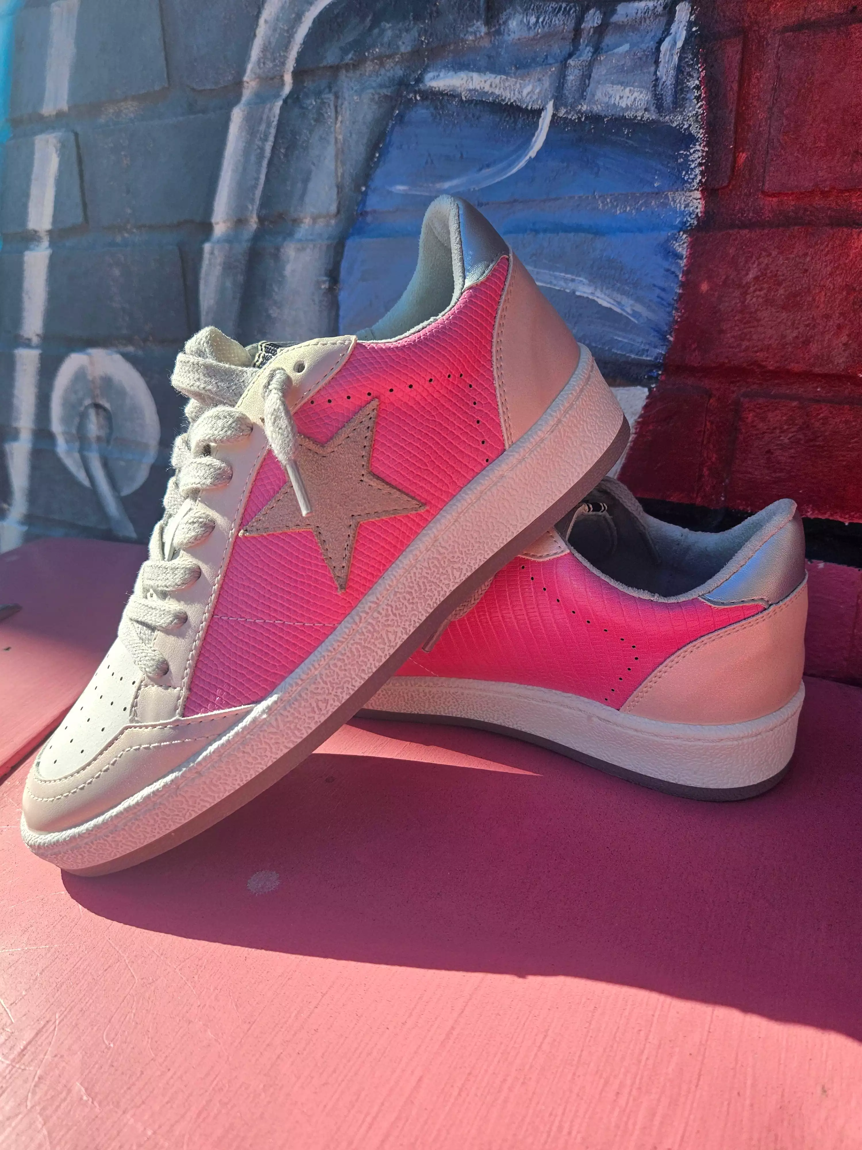 The Pink Liz Sneaker