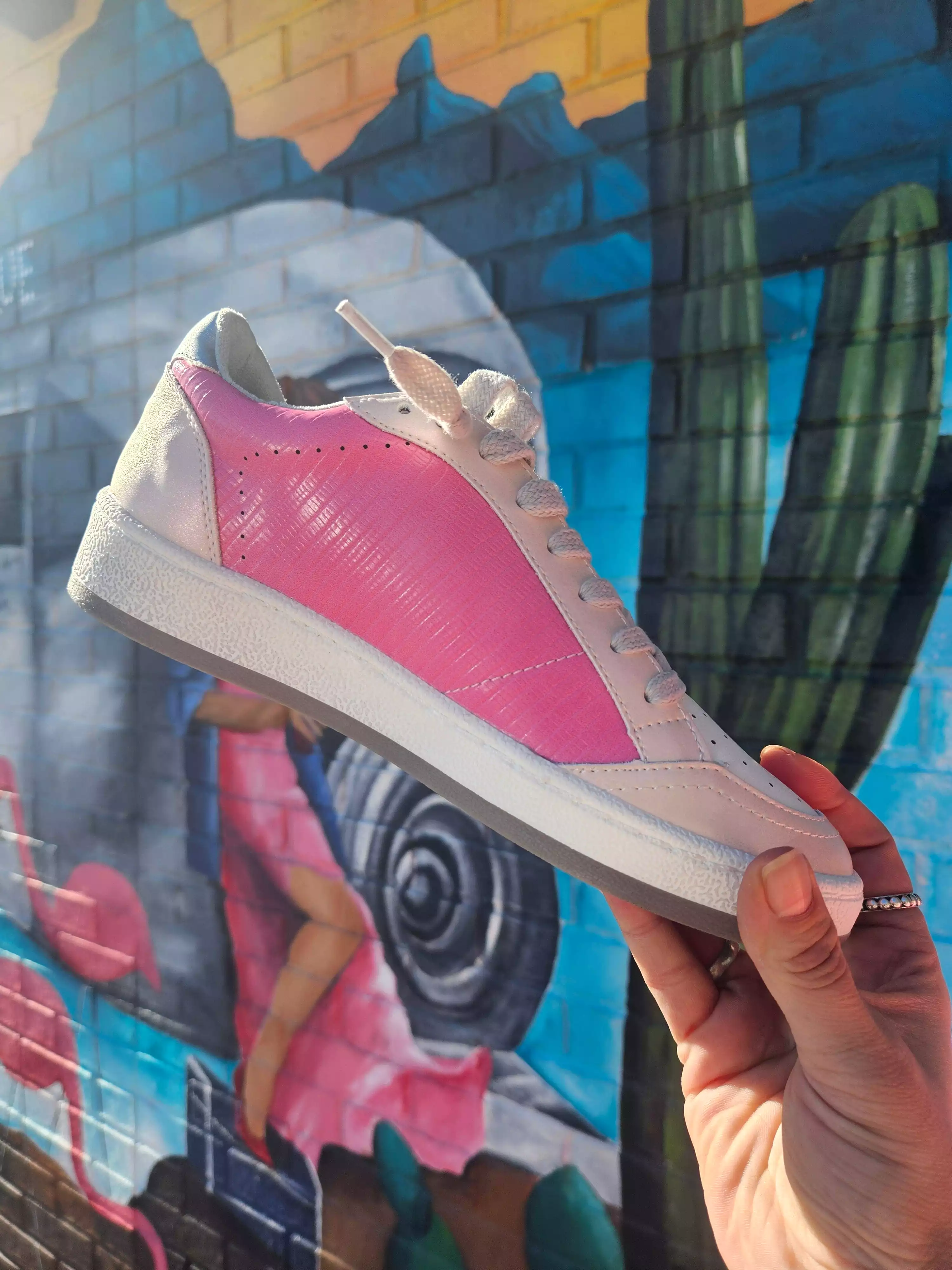 The Pink Liz Sneaker