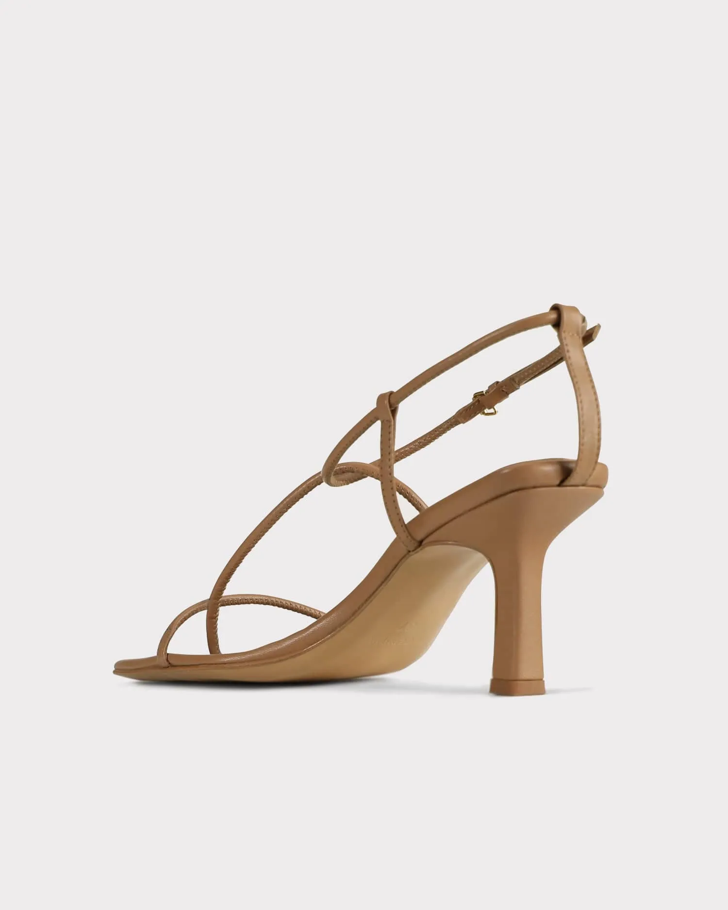 The Strappy Sandal - Almond