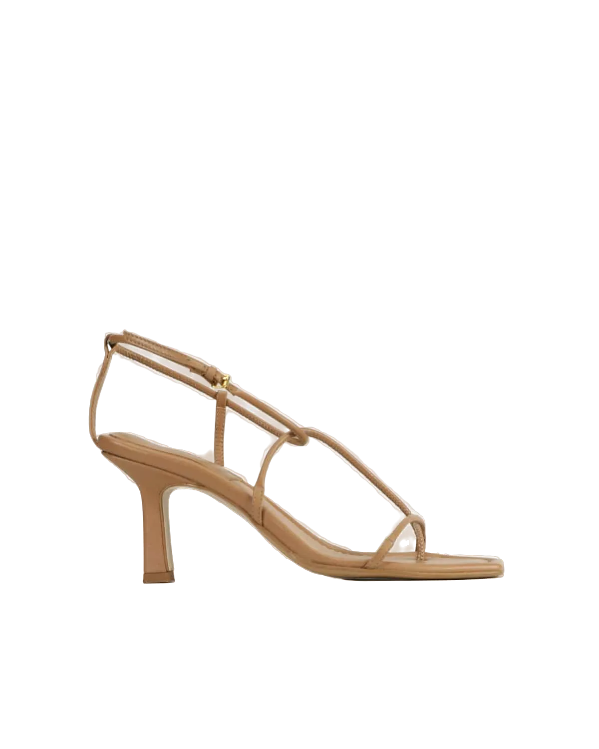 The Strappy Sandal - Almond