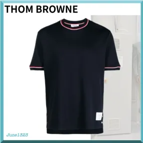 THOM BROWNE  |Plain Logo Designers T-Shirts