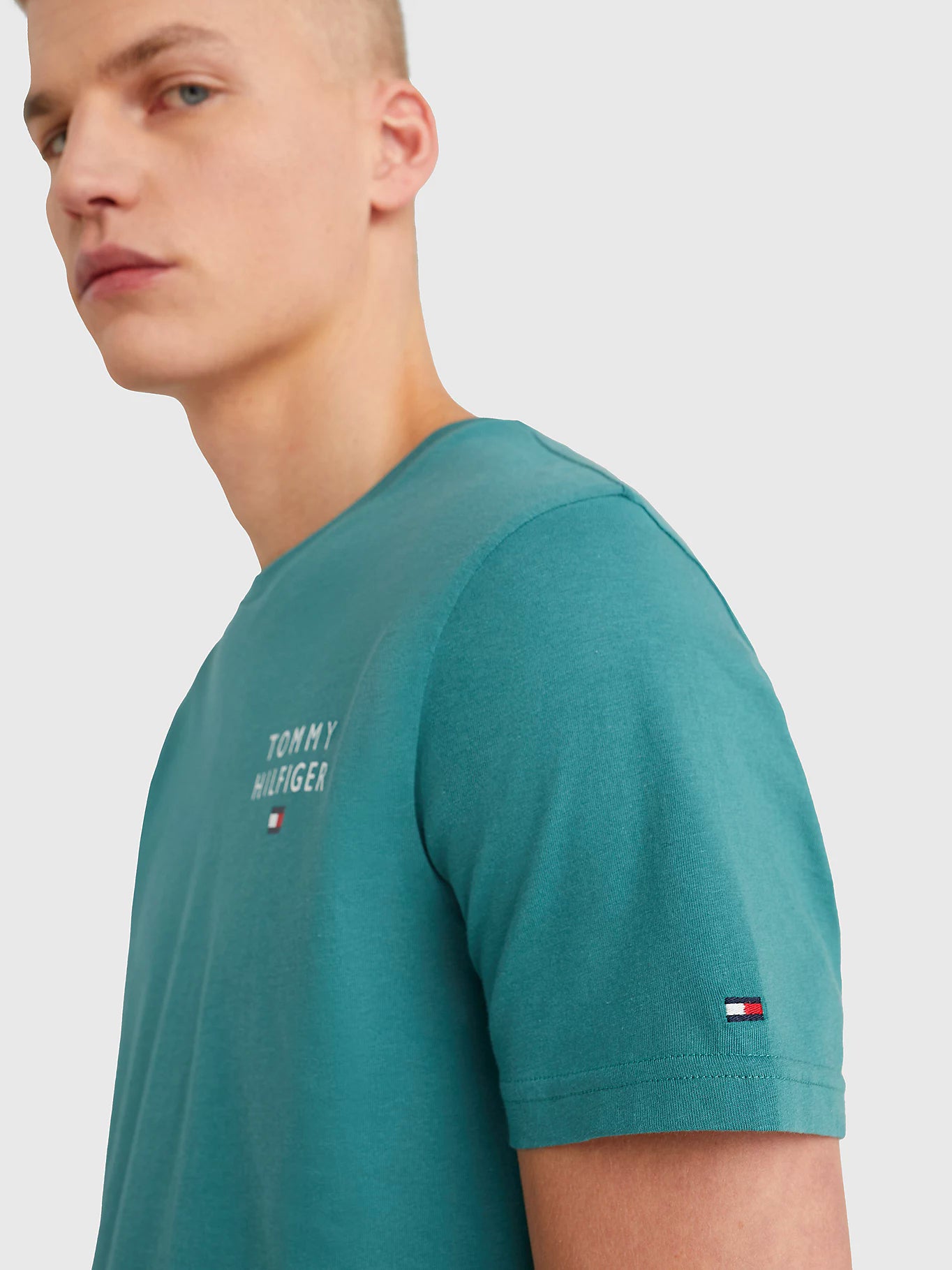 Tommy Hilfiger Mens Pyjama Embroidery T-Shirt