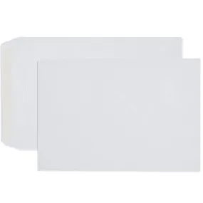 Tudor 196971 Pocket Peel And Seal White Envelopes 405x305mm Box Of 250